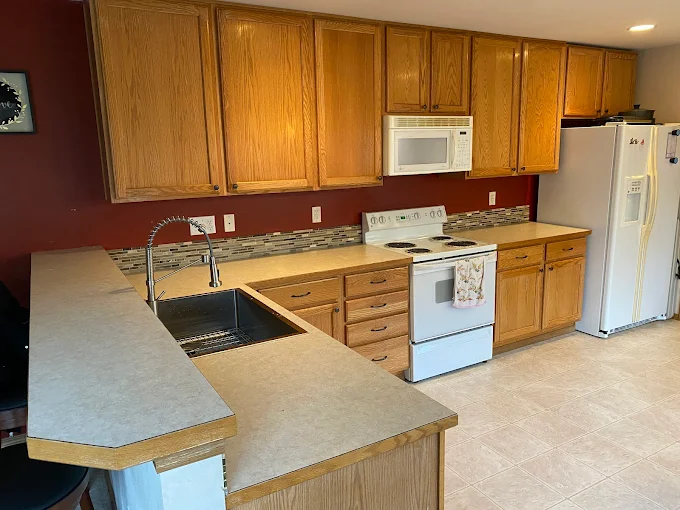 Modern kitchen renovation project